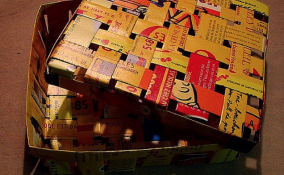 riciclo creativo giornali