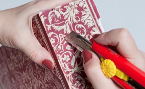 come decorare una scatola di cartone con decoupage, decoupage scatola