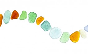 lavoretti vetrini di mare, vetri di mare, idee arredare casa