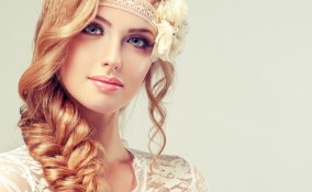 pettinatura treccia spiga sposa