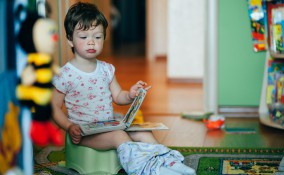 togliere pannolino come