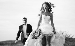 matrimonio, campagna, vestito