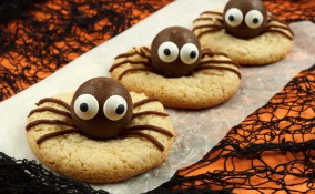 biscotti, halloween, ragno