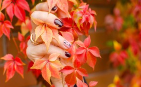 nail art, decorazione unghie, autunno