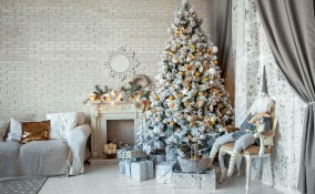 albero di natale 2018 tendenze, albero di natale 2018 colori