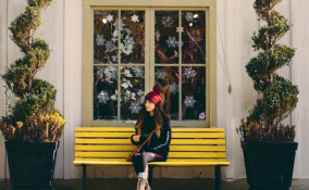 decorazioni natale finestre