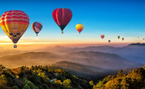 viaggio in mongolfiera