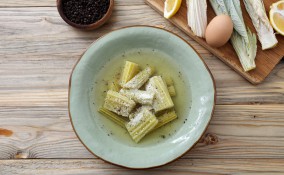 cardi, brodo, ricetta