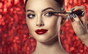 trucco occhi, San Valentino, idee