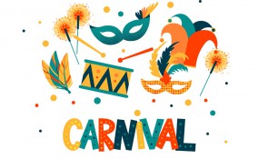 carnevale, disegni, bambini