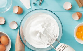 meringa, sale, ricetta