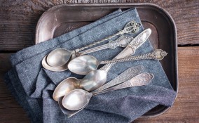 argento ossidato, come pulirlo, posate