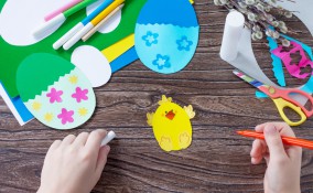 biglietti di pasqua facili 