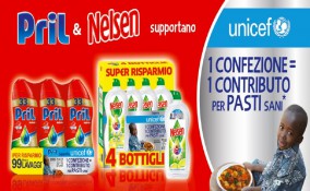 Acquista i prodotti Pril e Nelsen e aiuta l’UNICEF a combattere la malnutrizione