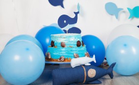 torte a tema mare bambini, torte a tema mare decorazioni, torte a tema mare pasta di zucchero