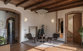 pavimento in cotto, arredo, rustico moderno