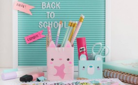 Un portapenne… felino!