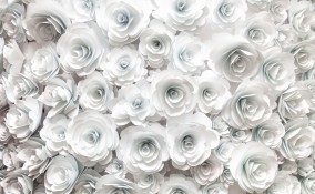 matrimonio flower wall