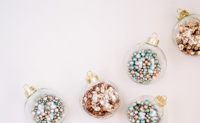 palline natale trasparenti apribili come decorarle, come decorare palline natale trasparenti apribili, palline natale trasparenti, palline natale fai da te