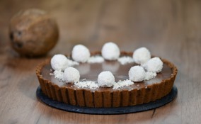 torta tartufina ricetta, cocco, cioccolato