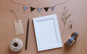 portafoto festa papa decoupage, portafoto festa papà, portafoto decoupage, portafoto fai da te