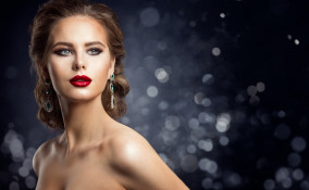 trucco, sera, tutorial