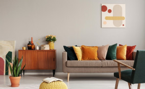 arredo, casa, autunno