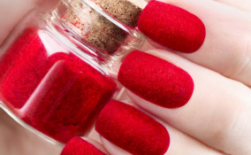 Velvet Nail Art