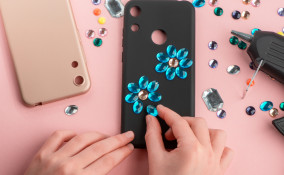 cover iphone strass