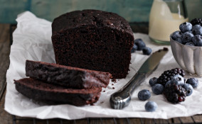 plumcake al cioccolato, latte, yogurt