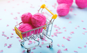 fiore lana fai da te