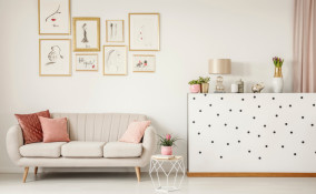 decluttering salotto, riordinare salotto