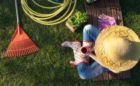 giardinaggio primavera, lavori giardino primavera