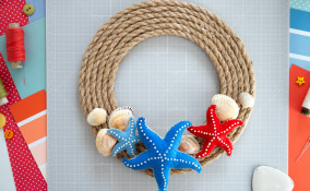 ghirlanda estiva fai da te tutorial, ghirlanda estiva fai da te, ghirlanda estate fai da te 