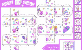 cubi puzzle fai da te da stampare, cubi puzzle fai da te