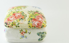 come abbellire cofanetto legno decoupage, come abbellire cofanetto legno