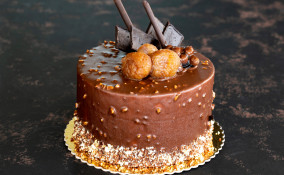 torte decorate castagne, torte decorate, torte castagne