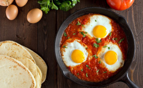 uova alla contadina, forno, padella