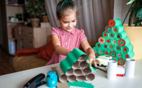 calendario avvento rotoli carta igienica, calendario avvento fai da te