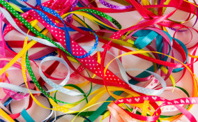 fiori fai da te nastro