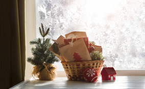 sacchetti natale fai da te