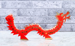 come costruire drago cinese per bambini, drago cinese tutorial, drago cinese origami