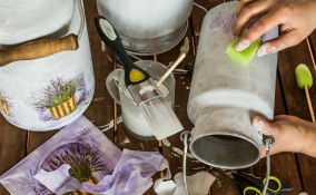 come si impara a fare decoupage, come imparare a fare decoupage