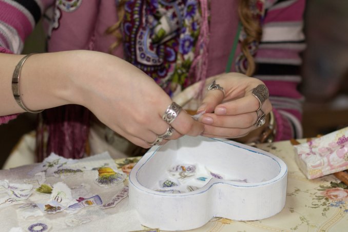 segnaposto, forma, cuore