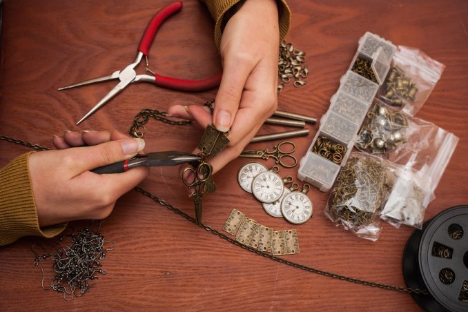 decoupage,  hobby, fai da te, vassoio