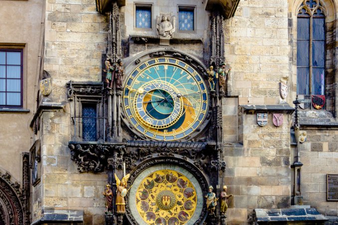 Praga Cechia Kafka viaggio orologio astronomico