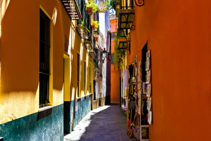 Siviglia Spagna via centro