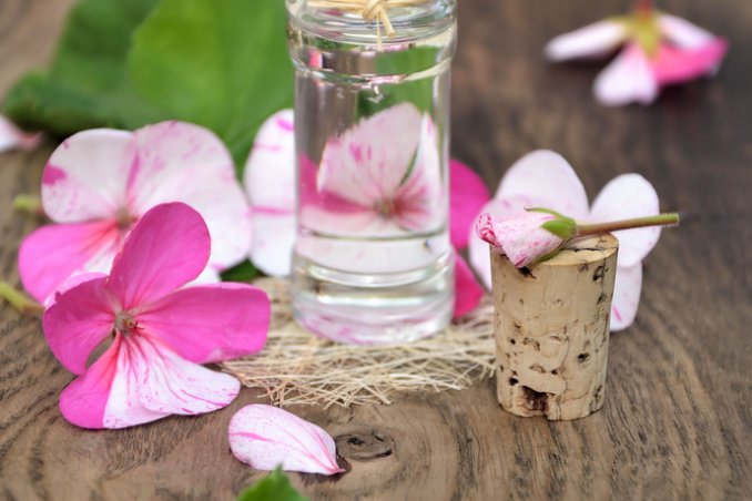 olio di geranio per un rimedio ECO