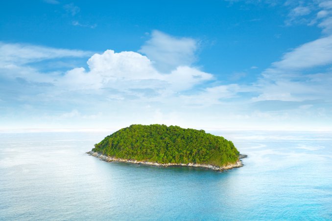 isolato, isola deserta, disperso, deserto