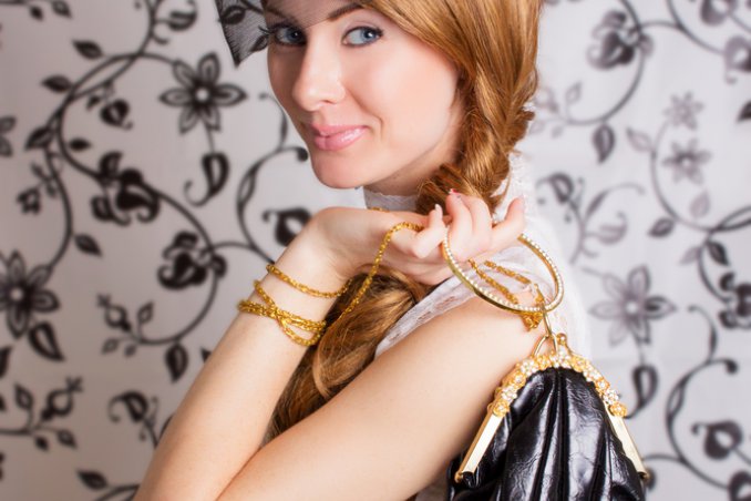 Clutch, gioielli, fashion